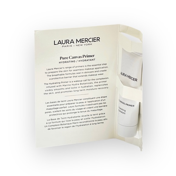 new Laura Mercier ᪥ Pure Canvas Primer Hydrating ᪥ Luxury Travel Size ᪥ Sealed ᪥ - Picture 10 of 16